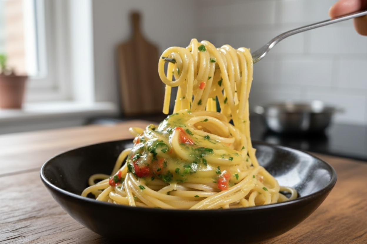 Easy Garlic Chilli Spaghetti: A Speedy Italian Classic