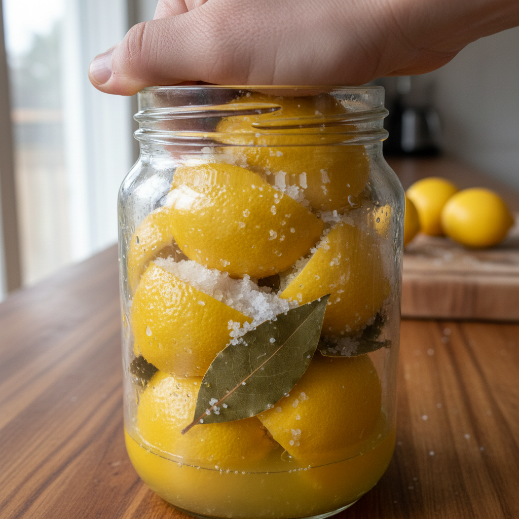 Easy Salt-Preserved Lemons: Quick Mediterranean Prep