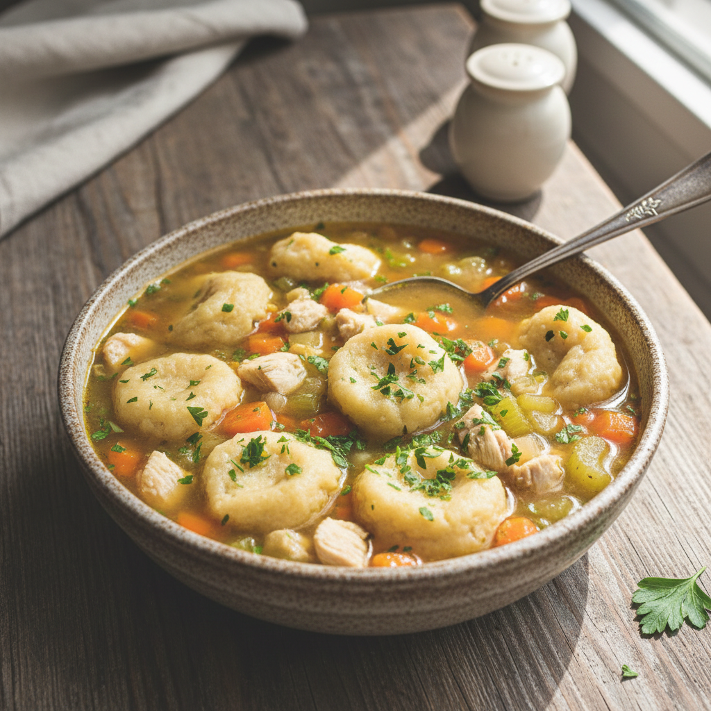 Quick Chicken Dumpling Soup | Easy Weeknight Meal