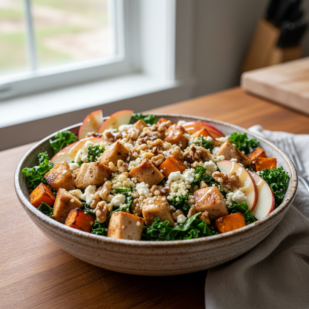 Chicken Harvest Bowl: Quick & Healthy Weeknight Dinner