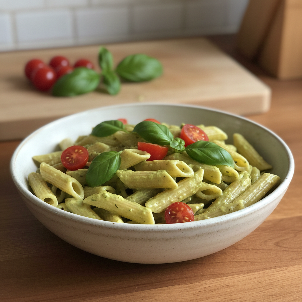 Easy Avocado Crostini with Cherry Tomatoes & Stracciatella