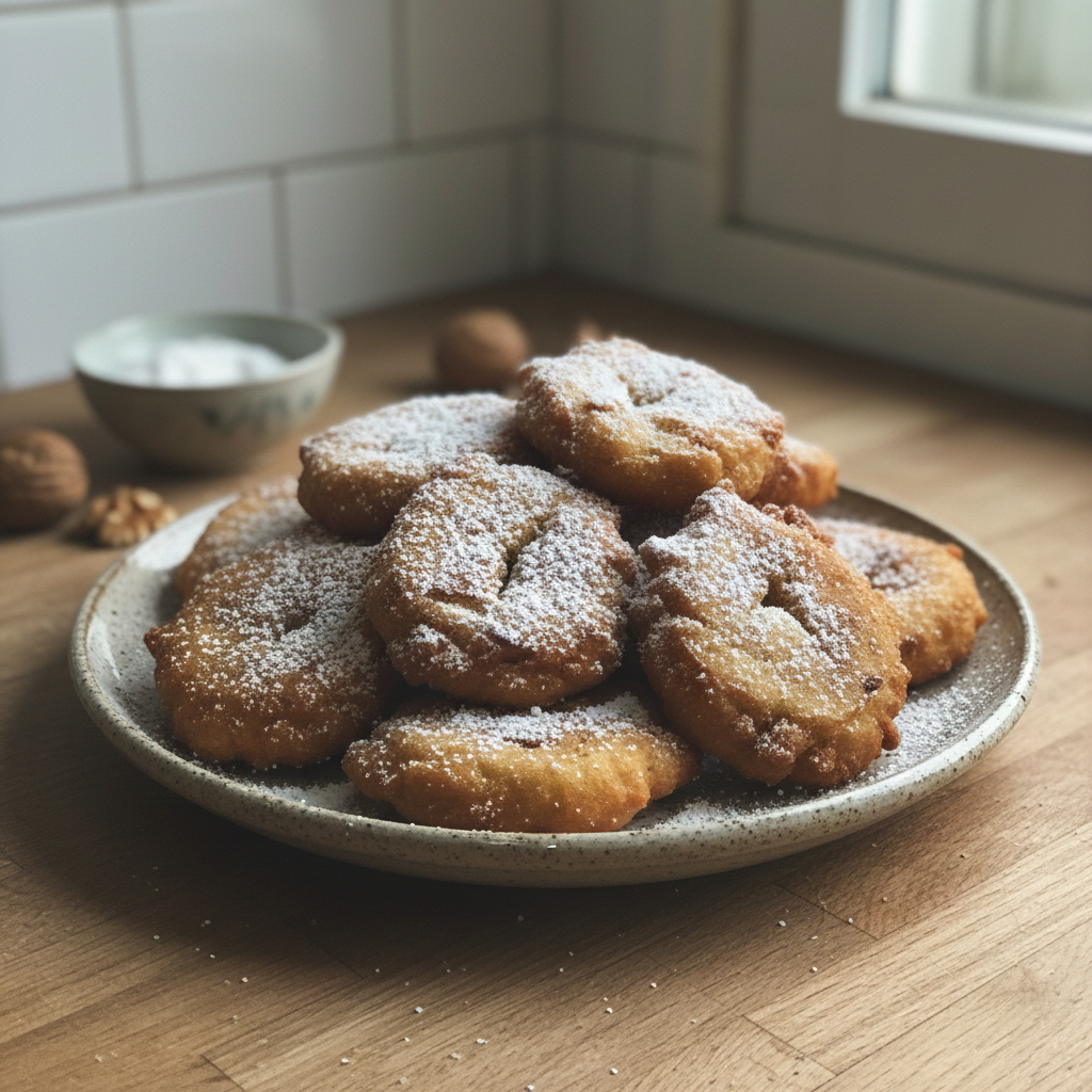 Quick Walnut Fritters: Easy Sweet Treat Recipe