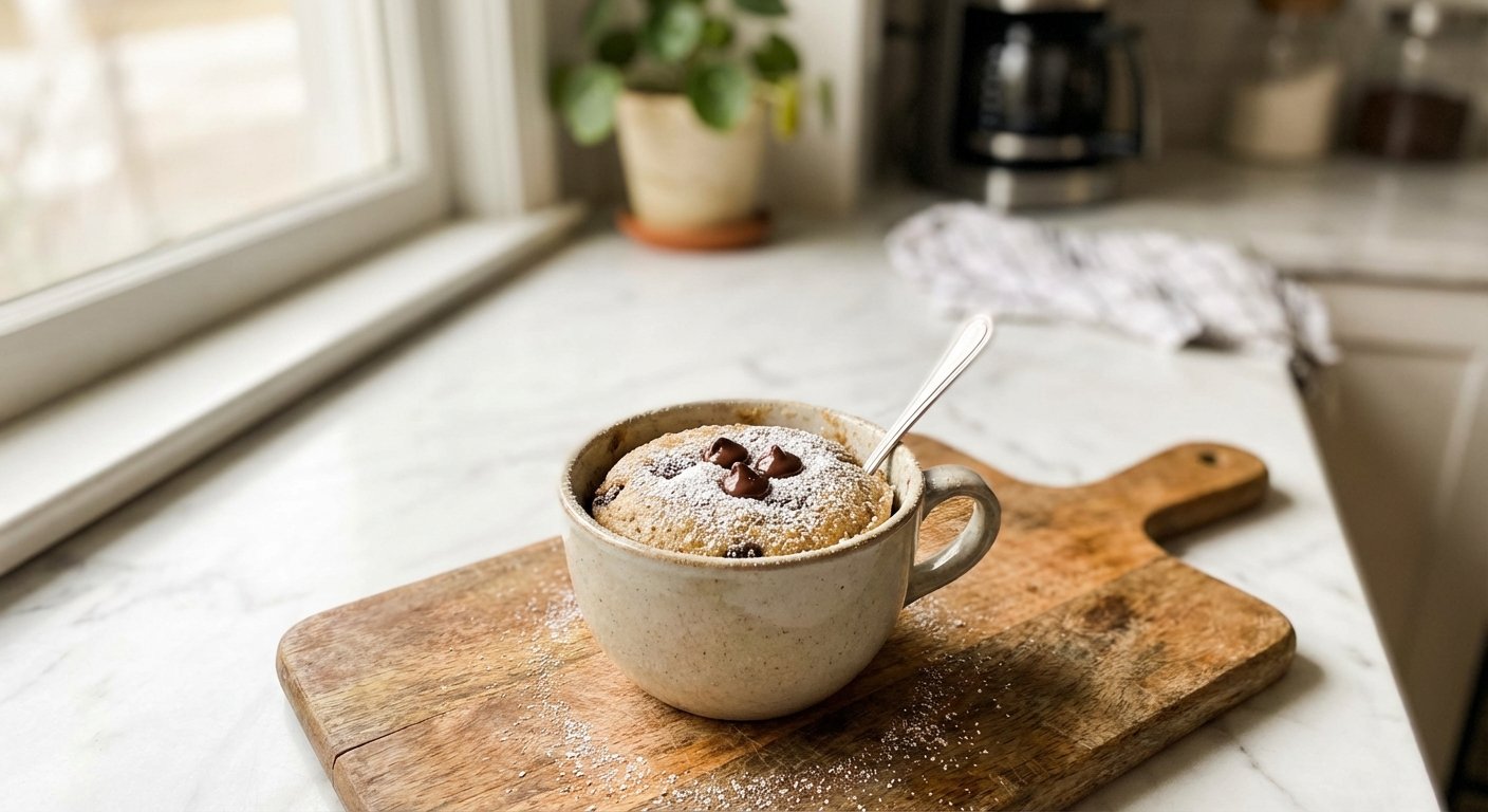 Quick Banana Chocolate Mug Cake: A Sweet Treat in Minutes