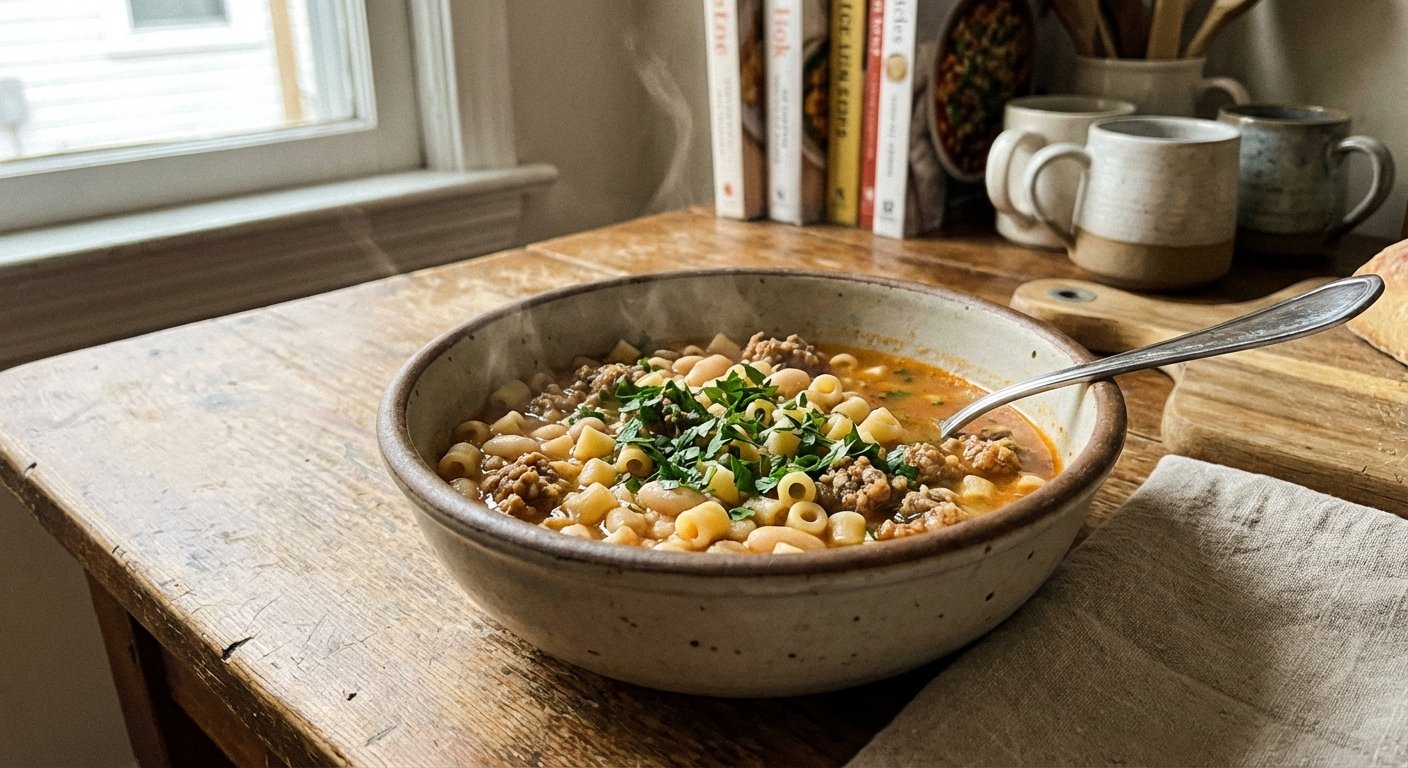 Quick Sausage Pasta Soup: An Easy 30-Minute Dinner
