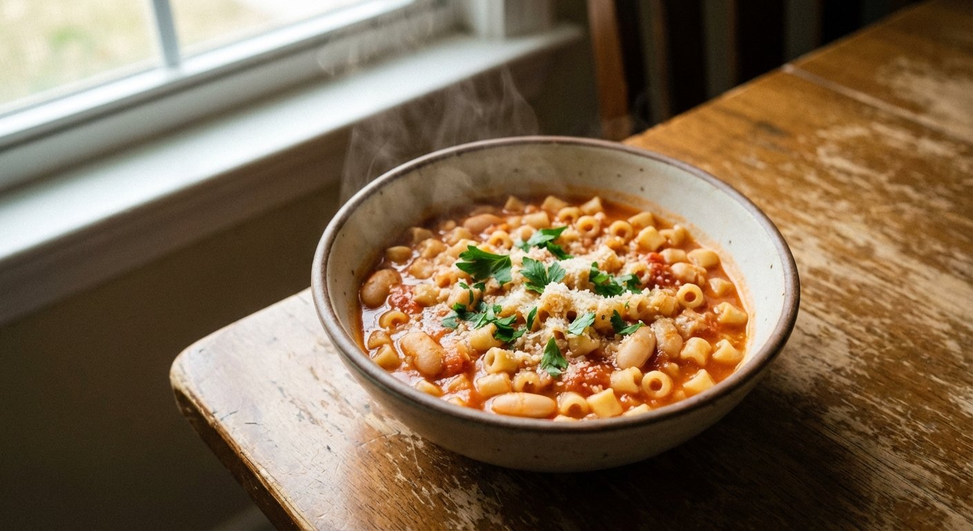 Quick Pasta e Fagioli: Easy 30-Minute Italian Comfort