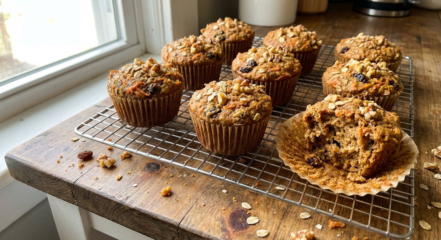 Quick Vegan Gluten-Free Morning Glory Muffins