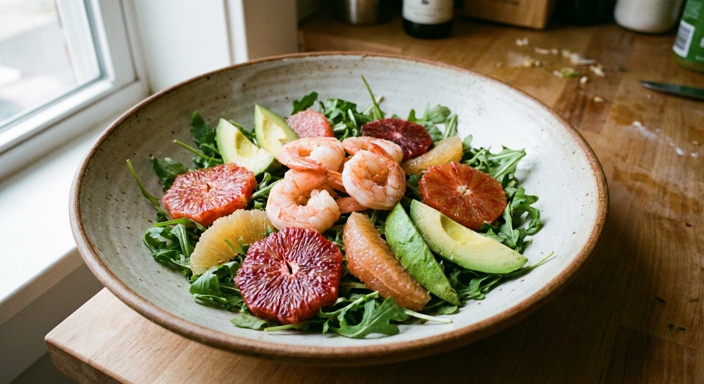 Radiant Prawn and Citrus Salad with Avocado – Quick Meal