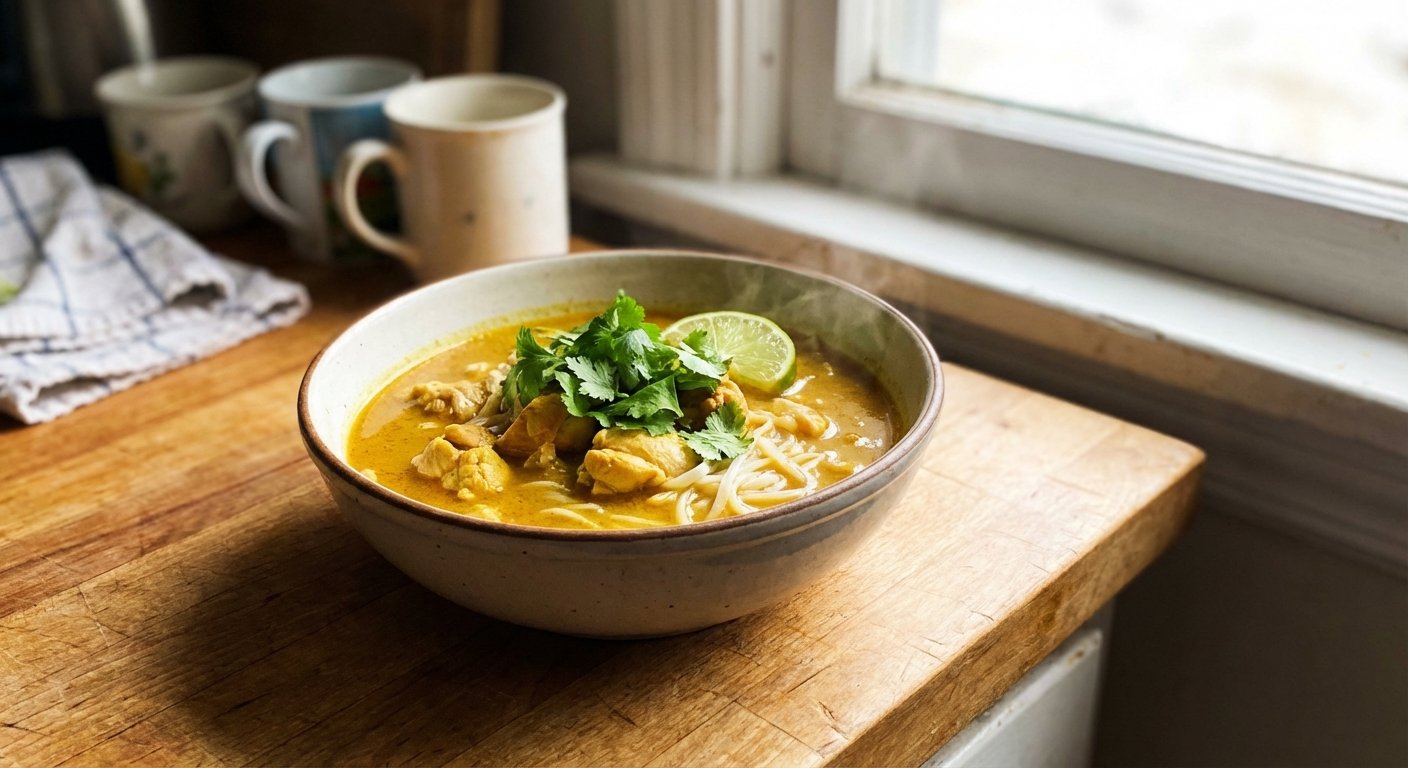 Quick Yellow Curry Chicken Bowls – An Easy Weeknight Meal