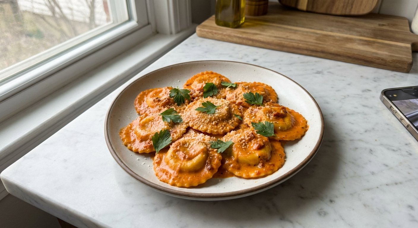 Quick Sun-Dried Tomato Ravioli – Perfect Weeknight Meal