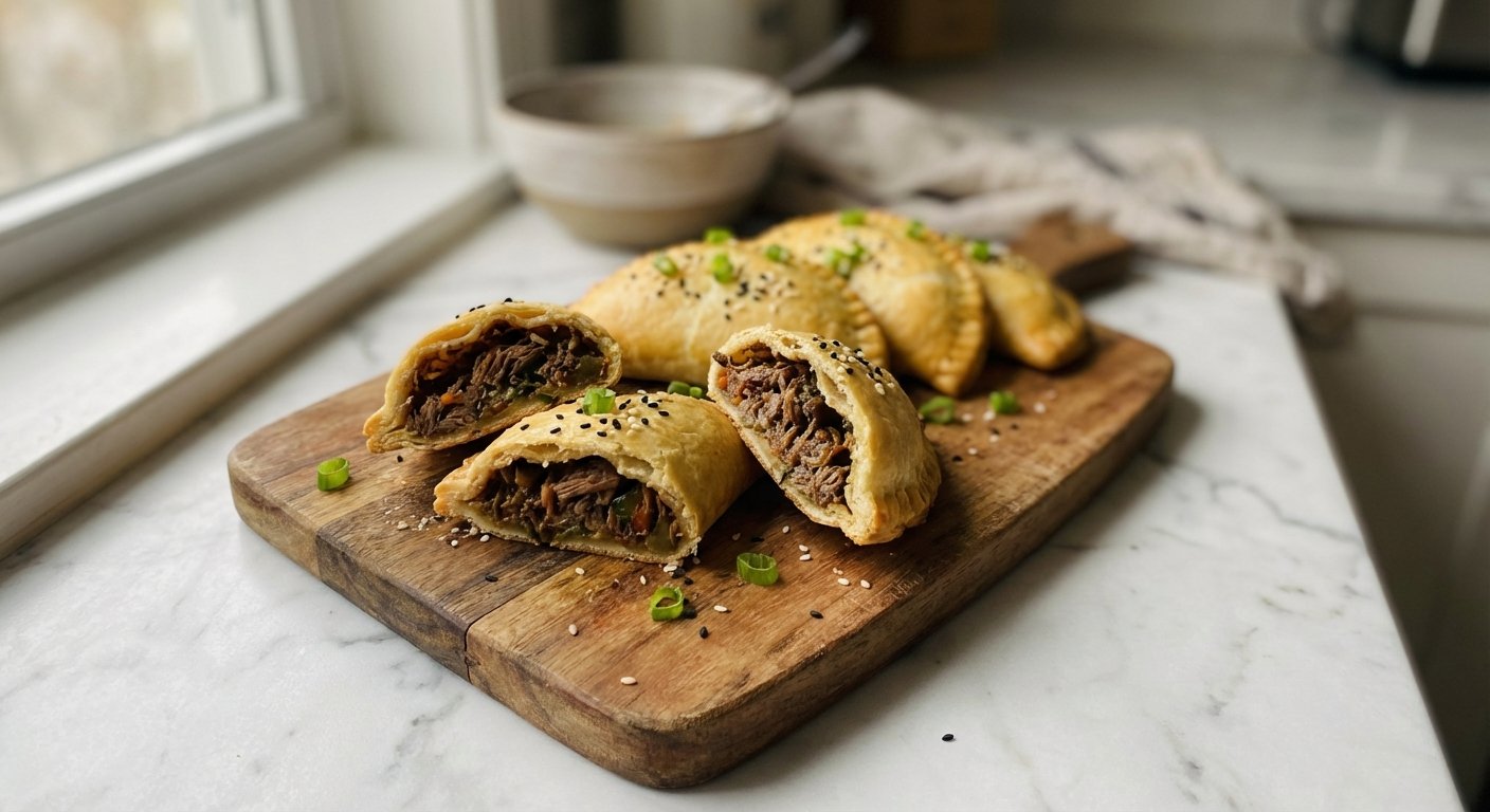 Crispy Korean Beef Parcels for a Quick Weeknight Dinner