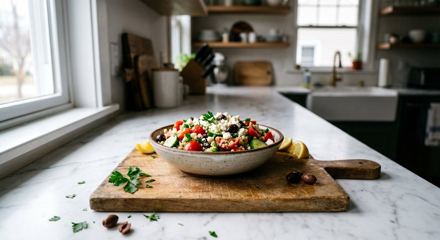 Quick Mediterranean Quinoa Salad – Easy & Healthy