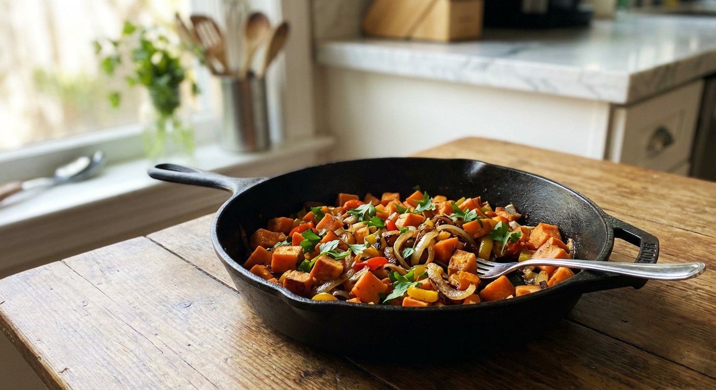 Easy Sweet Potato Hash: Quick & Versatile British Recipe