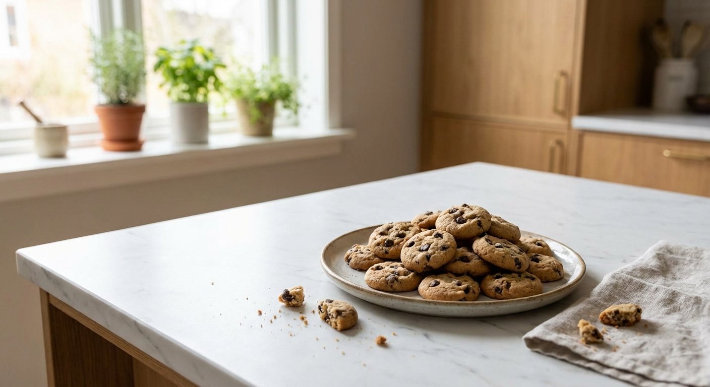 Quick Mini Chocolate Biscuits – Easy British Recipe