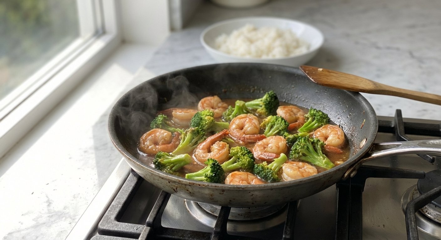 Quick Prawn and Broccoli Stir Fry: Fast & Flavourful Dinner
