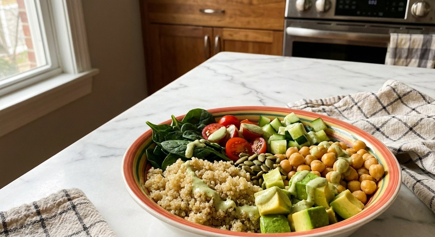 Anti-Inflammatory Wellness Bowl: Fibre-Rich & Easy