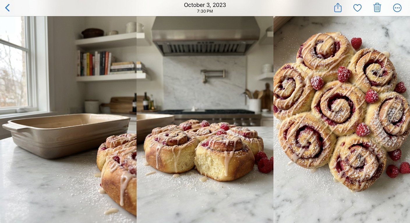 Easy Raspberry Sweet Rolls Ready in 30 Minutes
