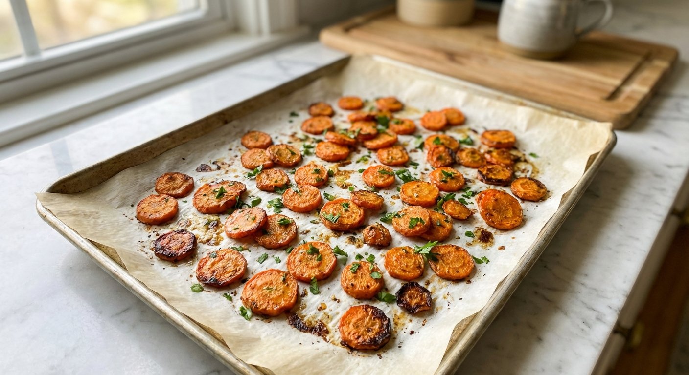 Crispy Brown Butter Roasted Carrots – Easy Side