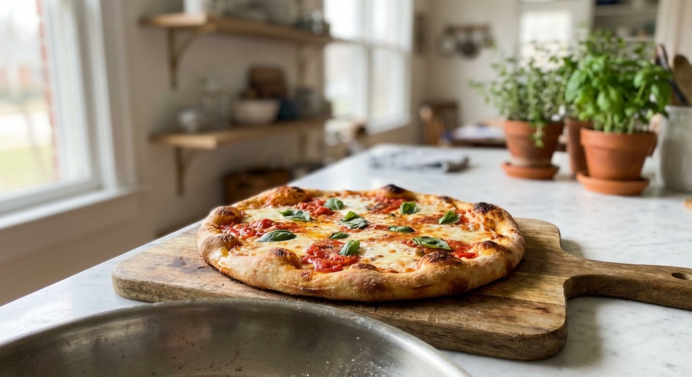 Crispy Pan Pizza: Quick & Easy Weeknight Dinner