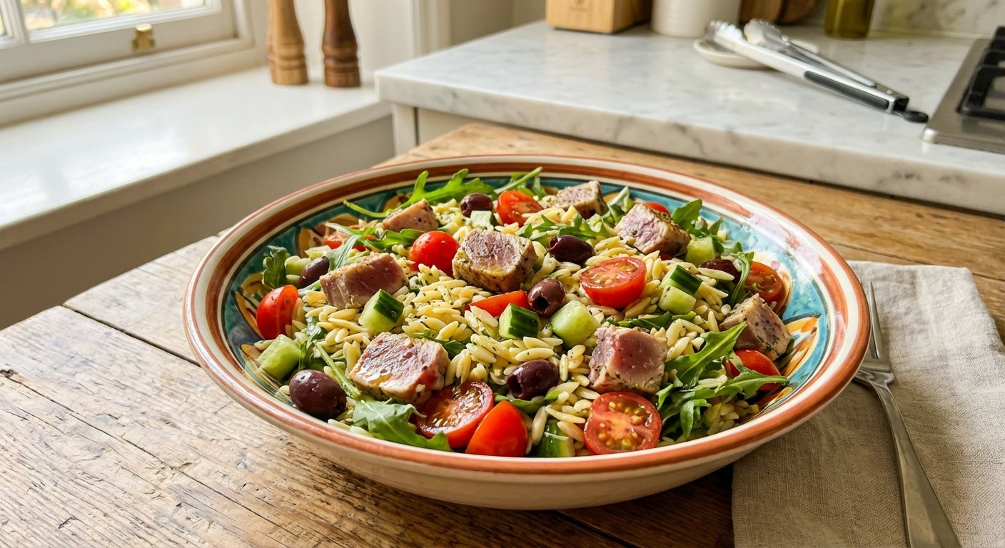 Quick Dinner Bowl: A Speedy Mediterranean Meal