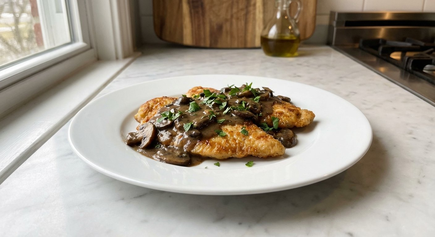 Quick Chicken Marsala with Mushrooms | Weeknight Dinner