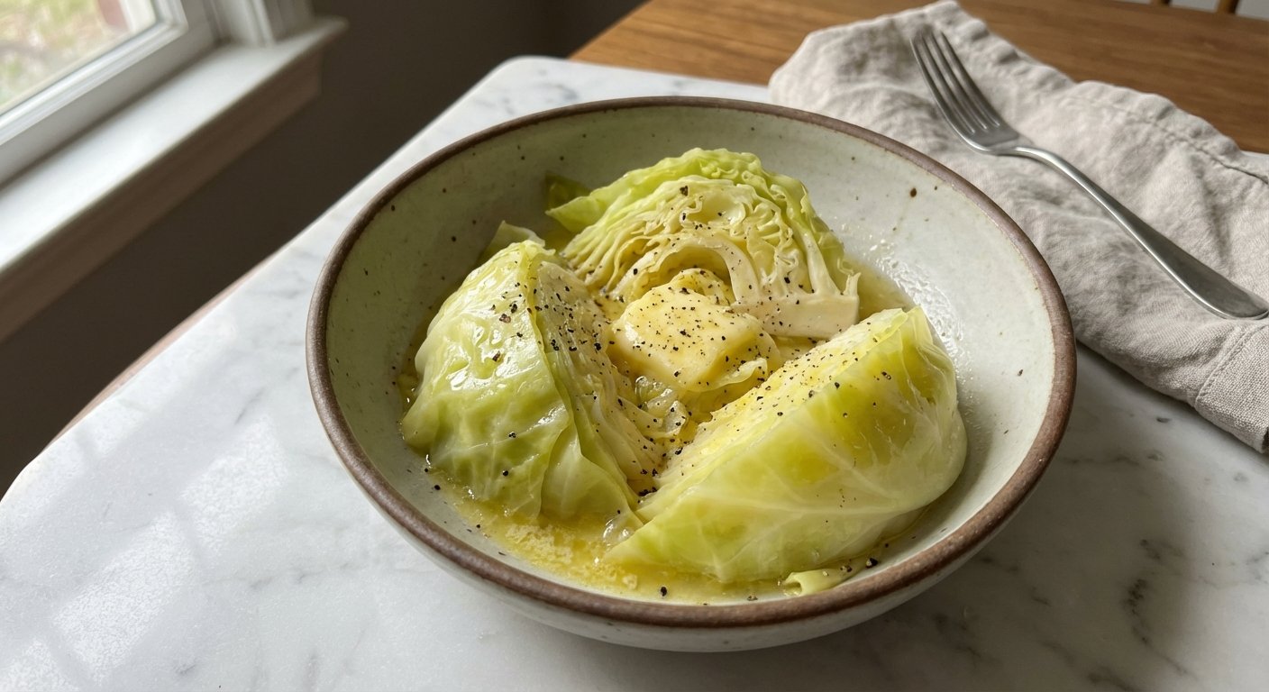 Buttered Boiled Cabbage: Quick & Easy UK Side Dish