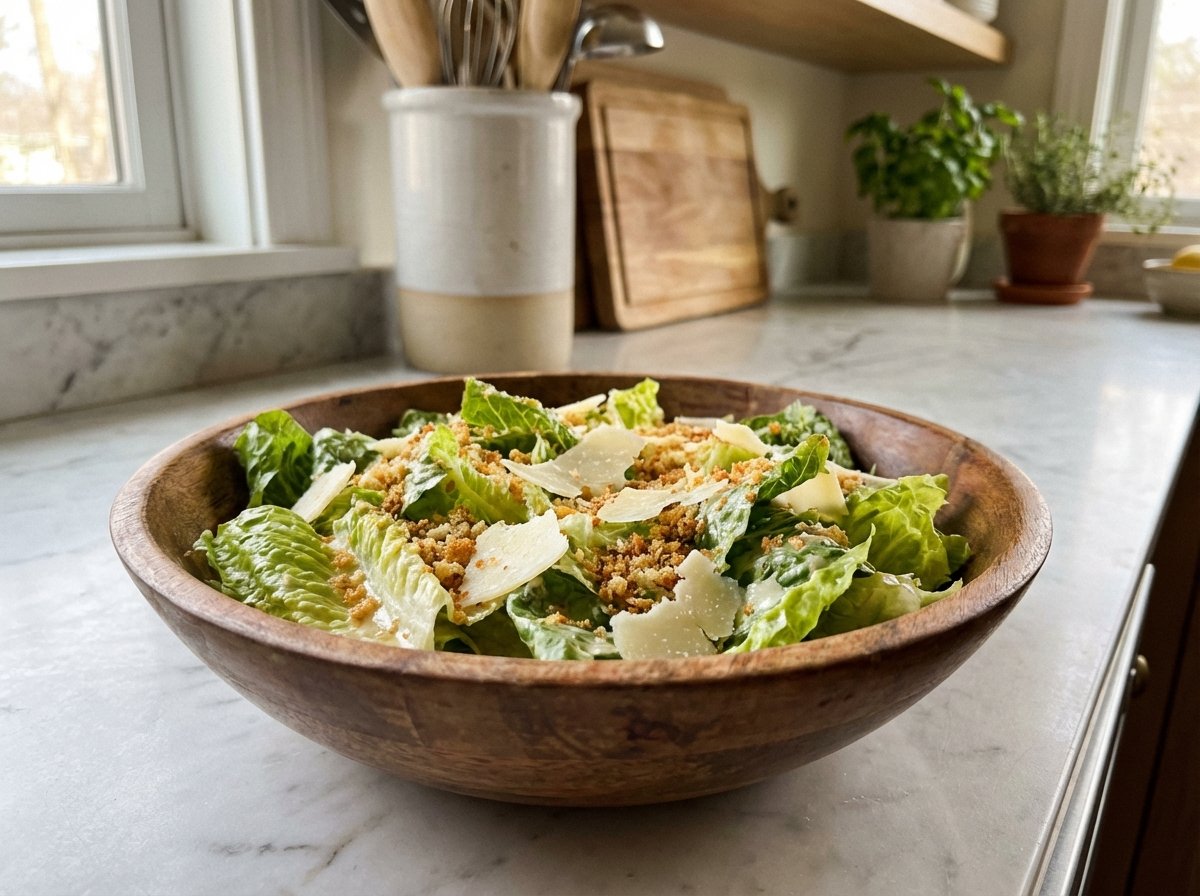 Quick & Easy Caesar Salad Recipe for Weeknights