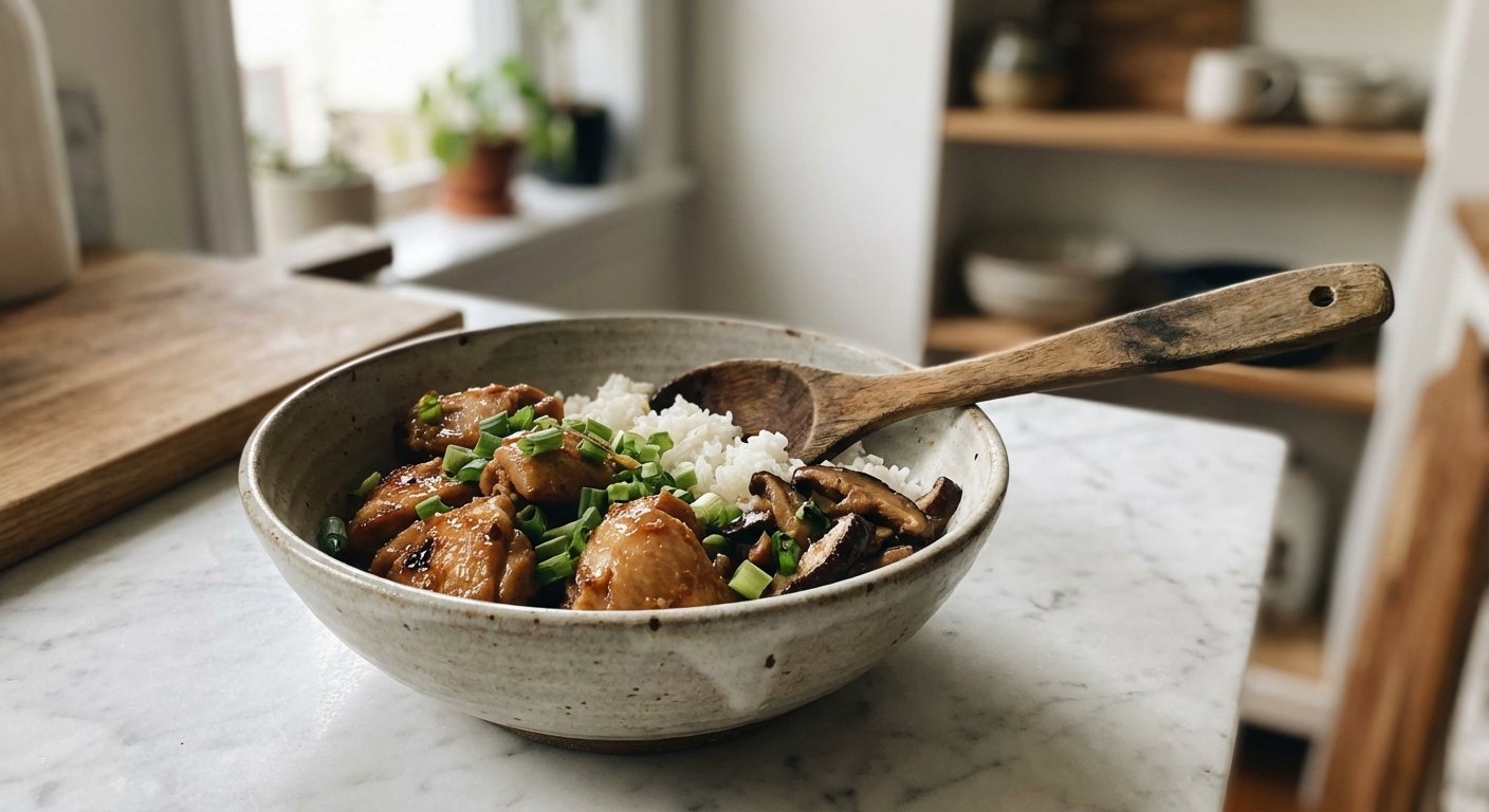 Quick One-Pan Miso Chicken and Rice – Easy Weeknight Meal