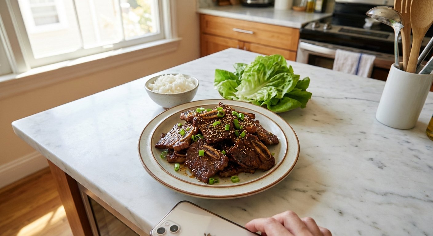 Speedy Korean Short Ribs: Galbi in 30 Minutes