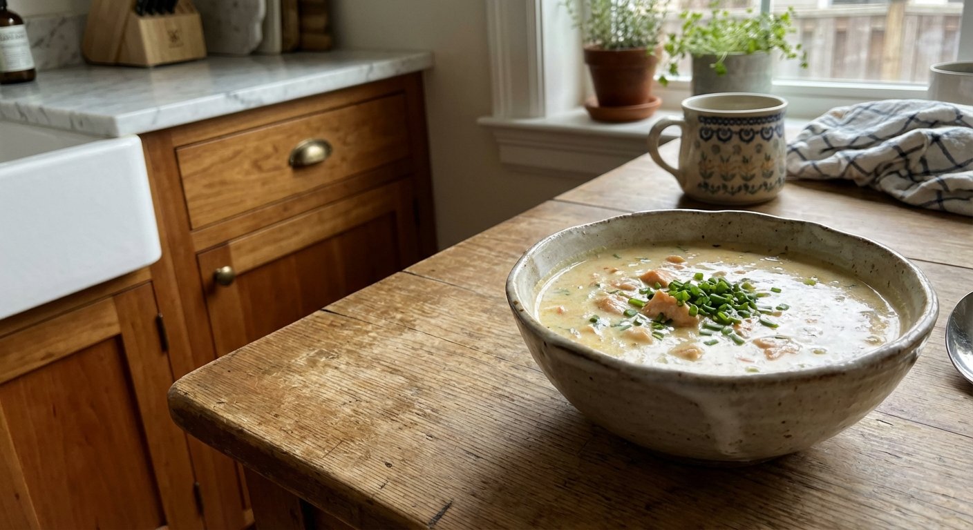 Quick Salmon Chowder Recipe: Comfort in 30 Mins