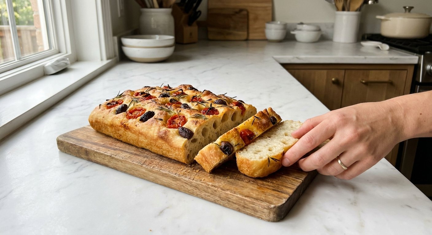 Speedy Focaccia: Quick & Easy Brunch Recipe UK