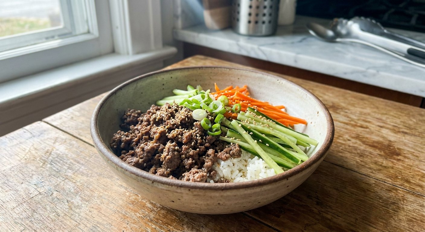 Quick Korean Beef Bowl: Easy Weeknight Dinner