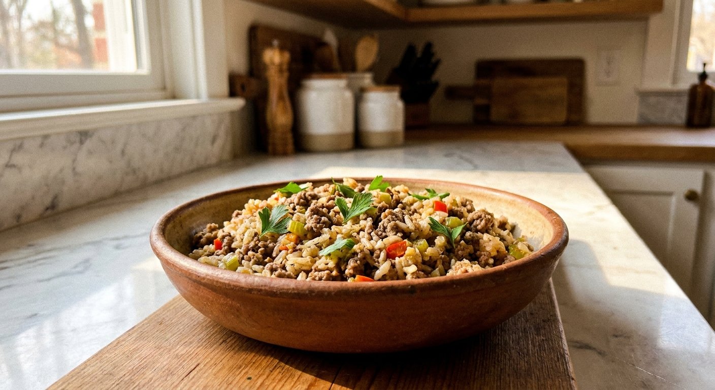 Quick Dirty Rice: A Speedy Weeknight Dinner