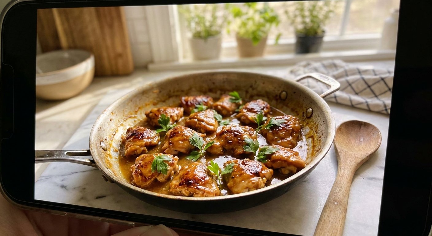 Quick Honey & Mustard Chicken Dinner: Under 30 Mins
