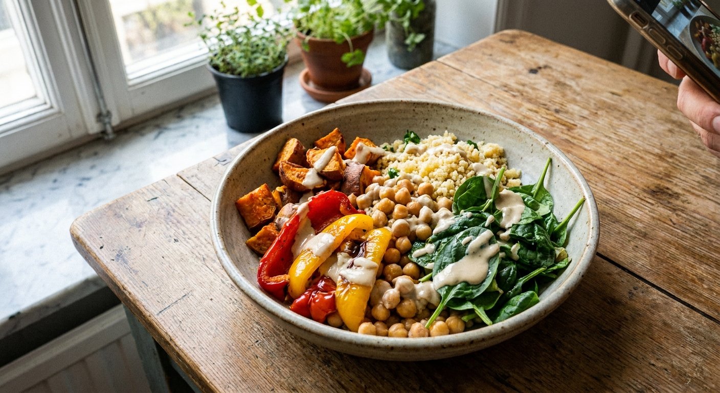 Warm Mediterranean Salad: Quick & Healthy Lunch