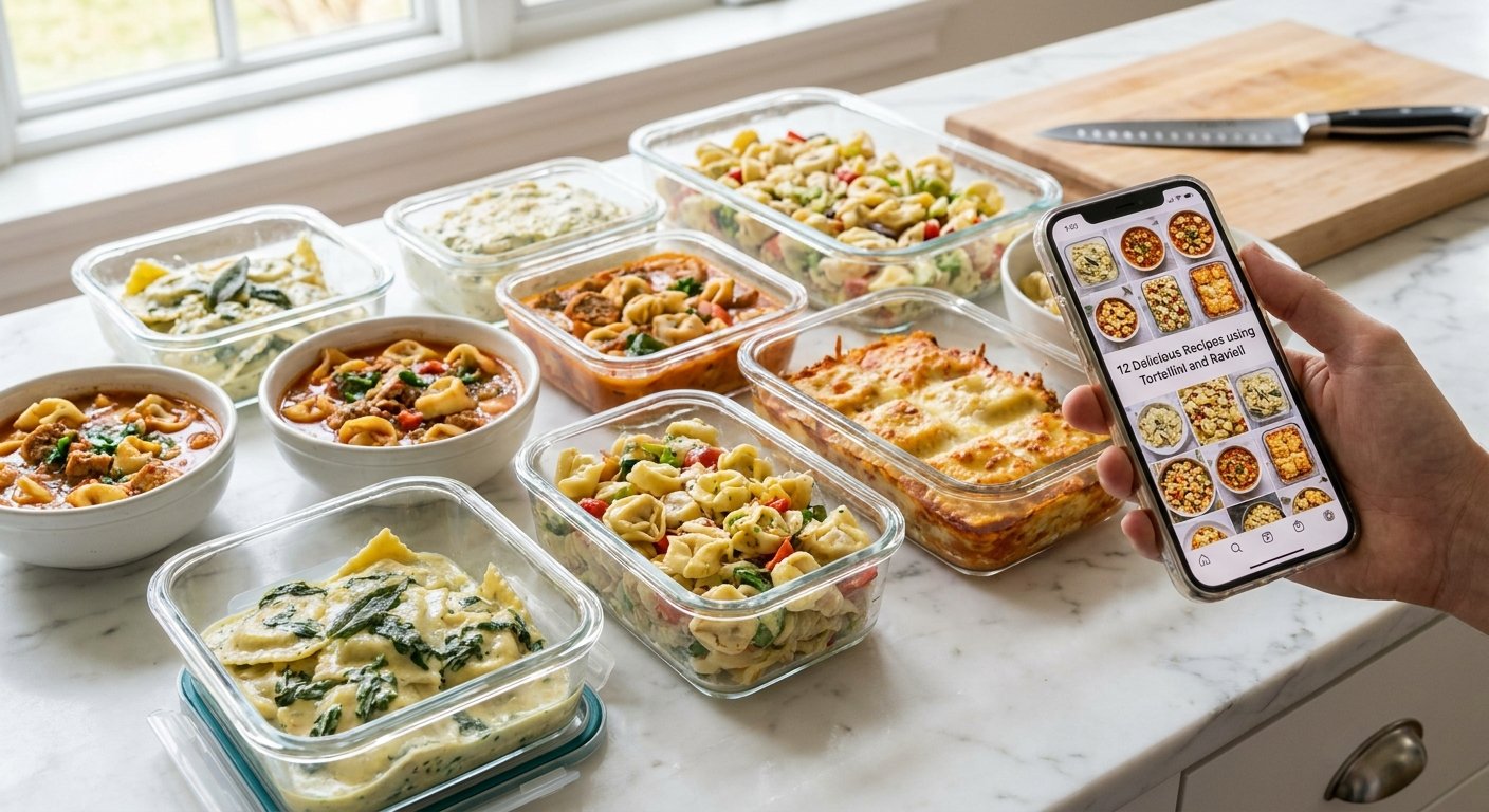 Speedy Tortellini Pesto with Cherry Tomatoes – UK Recipe