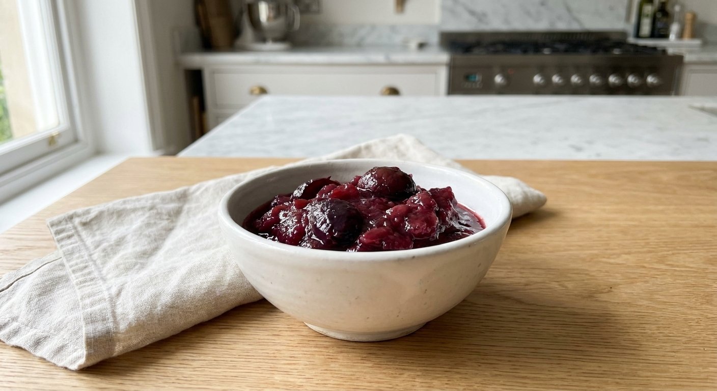 Easy Damson Compote: Quick & Seasonal Fruit Delight