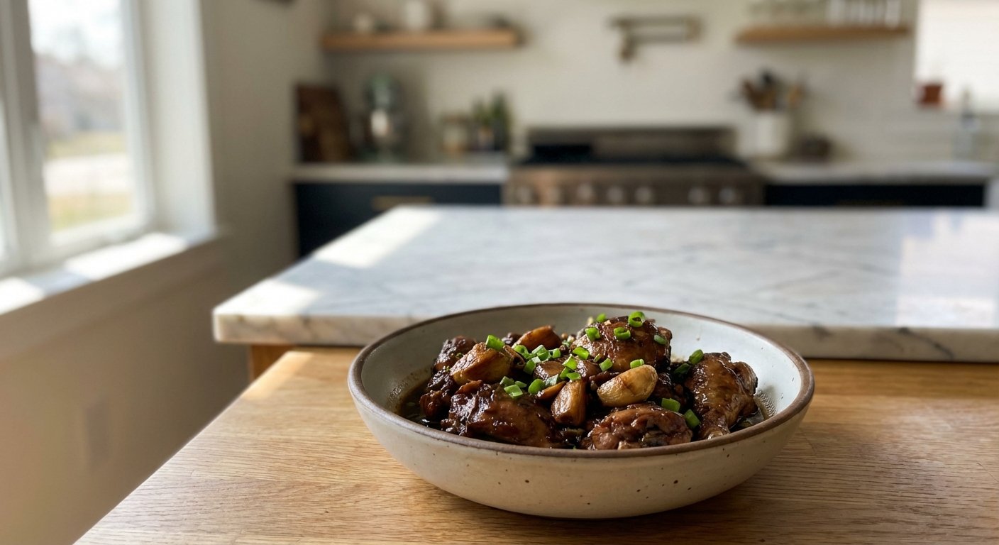 Speedy Chicken Adobo: Authentic Filipino Flavour, Ready in 30 Mins