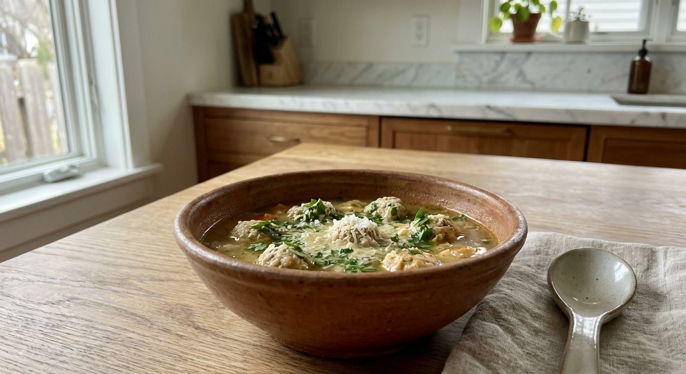 Quick Chicken Meatball Soup: Easy Weeknight Dinner