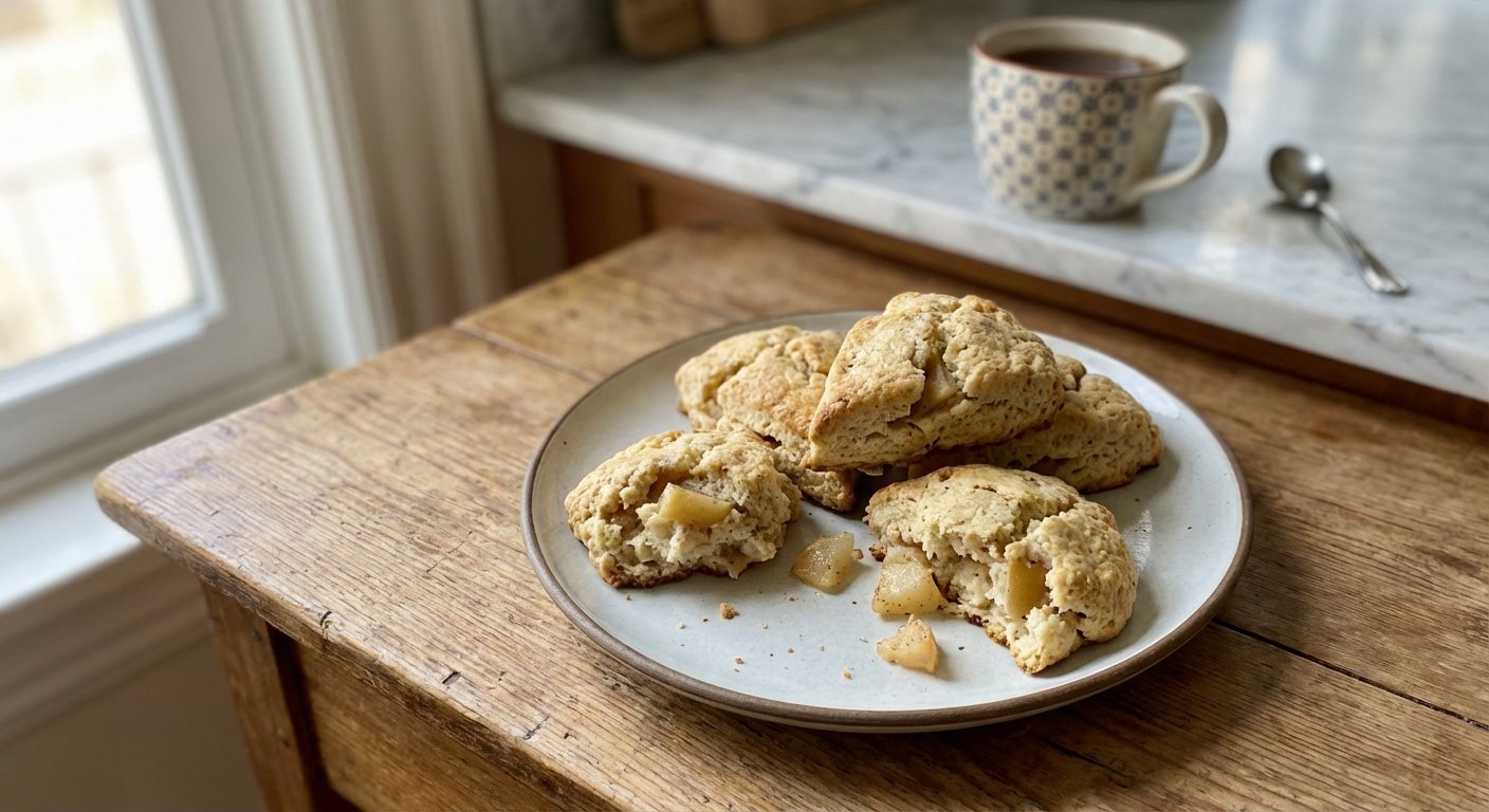 Easy Pear & Cardamom Scones | Quick 30-Min Recipe