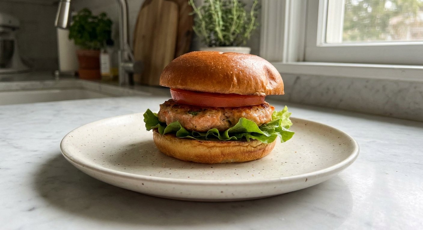 Easy Fresh Salmon Burgers with Dill & Lemon – UK Recipe