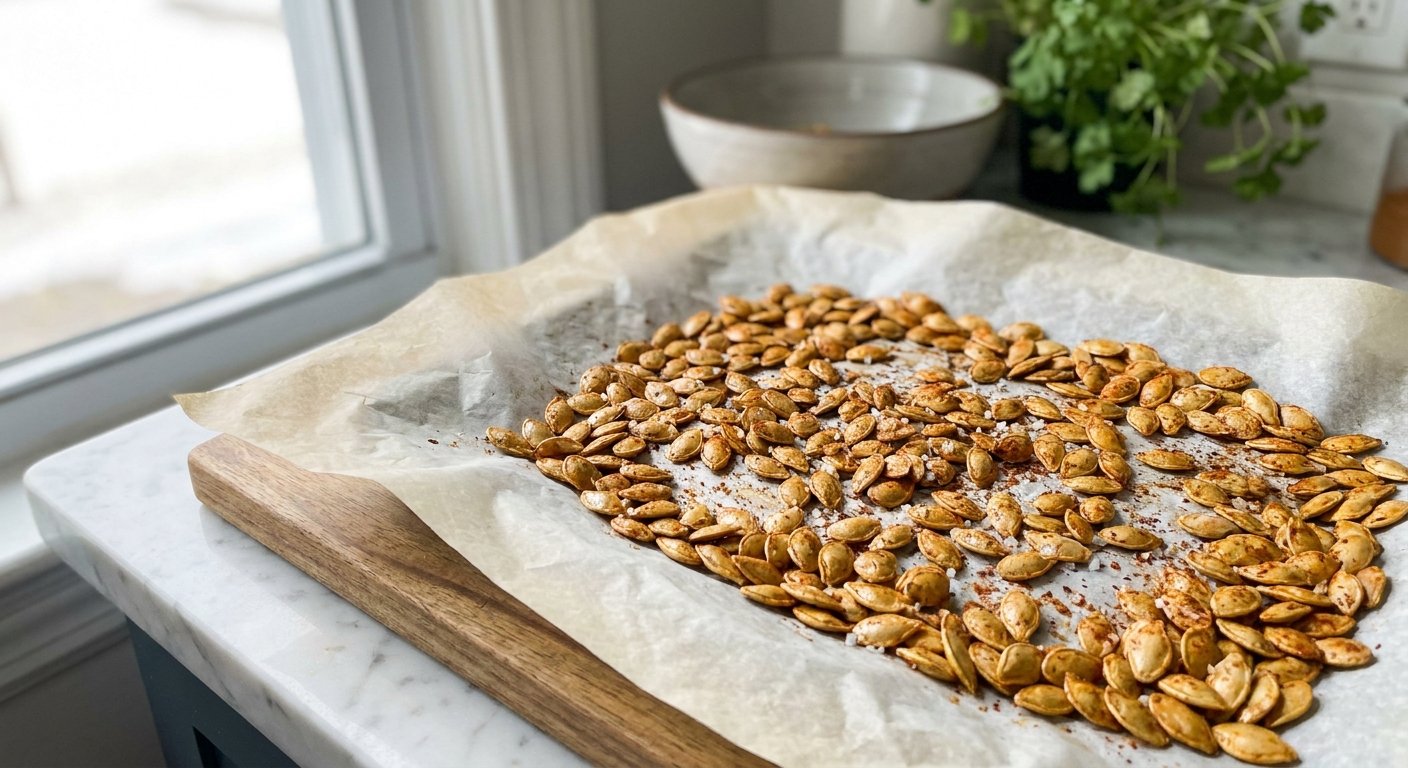 Easy Toasted Pumpkin Seeds Recipe – Perfect Snack