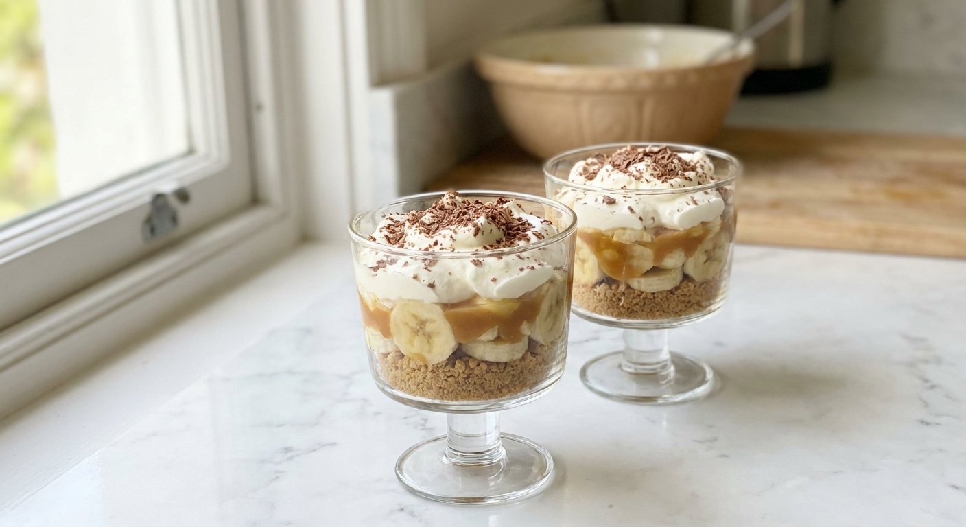 Quick Banoffee Dessert Cups | Ready in 30 Mins