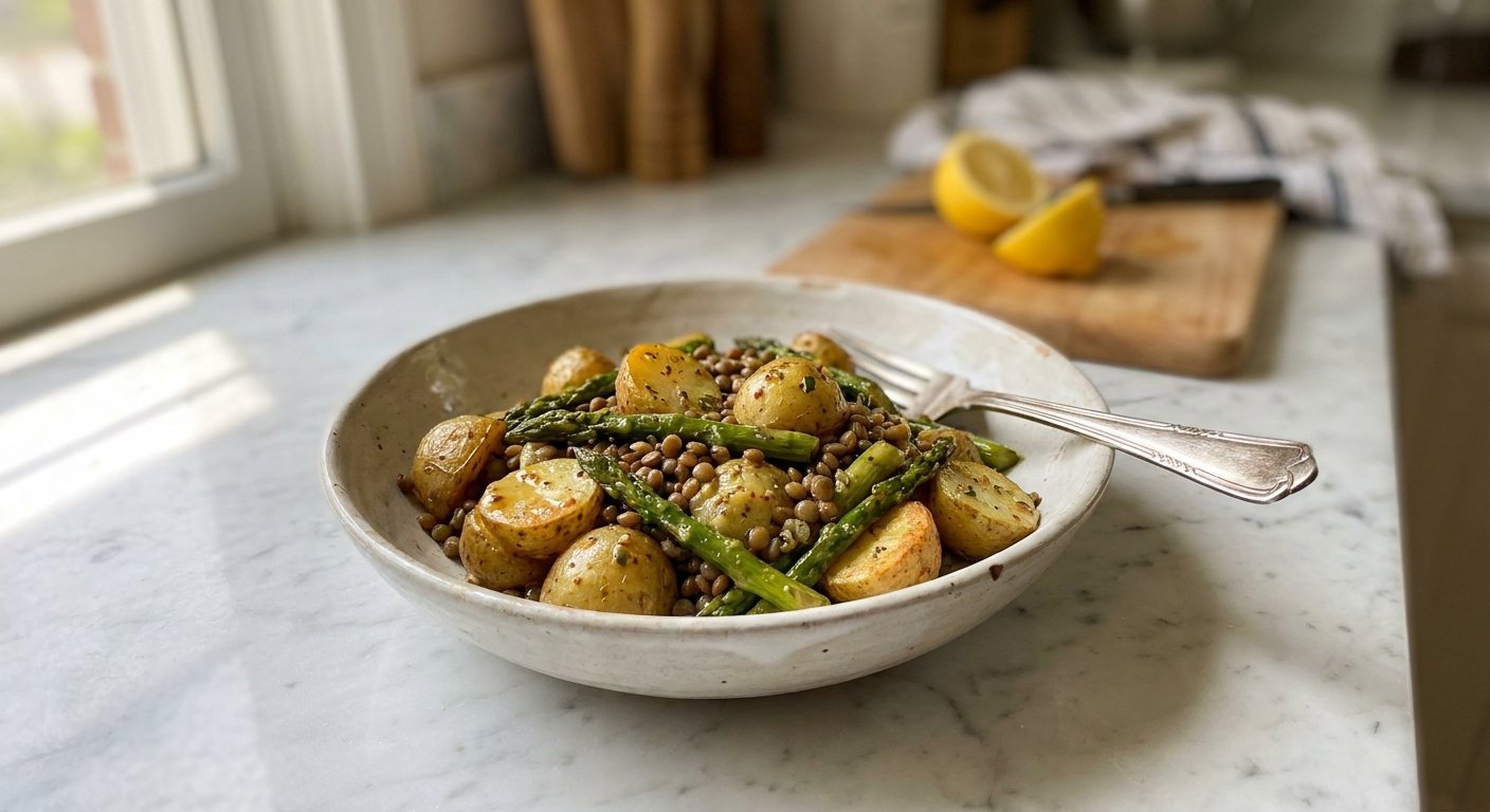 Easy Lentil Potato Salad: A Quick & Healthy UK Lunch