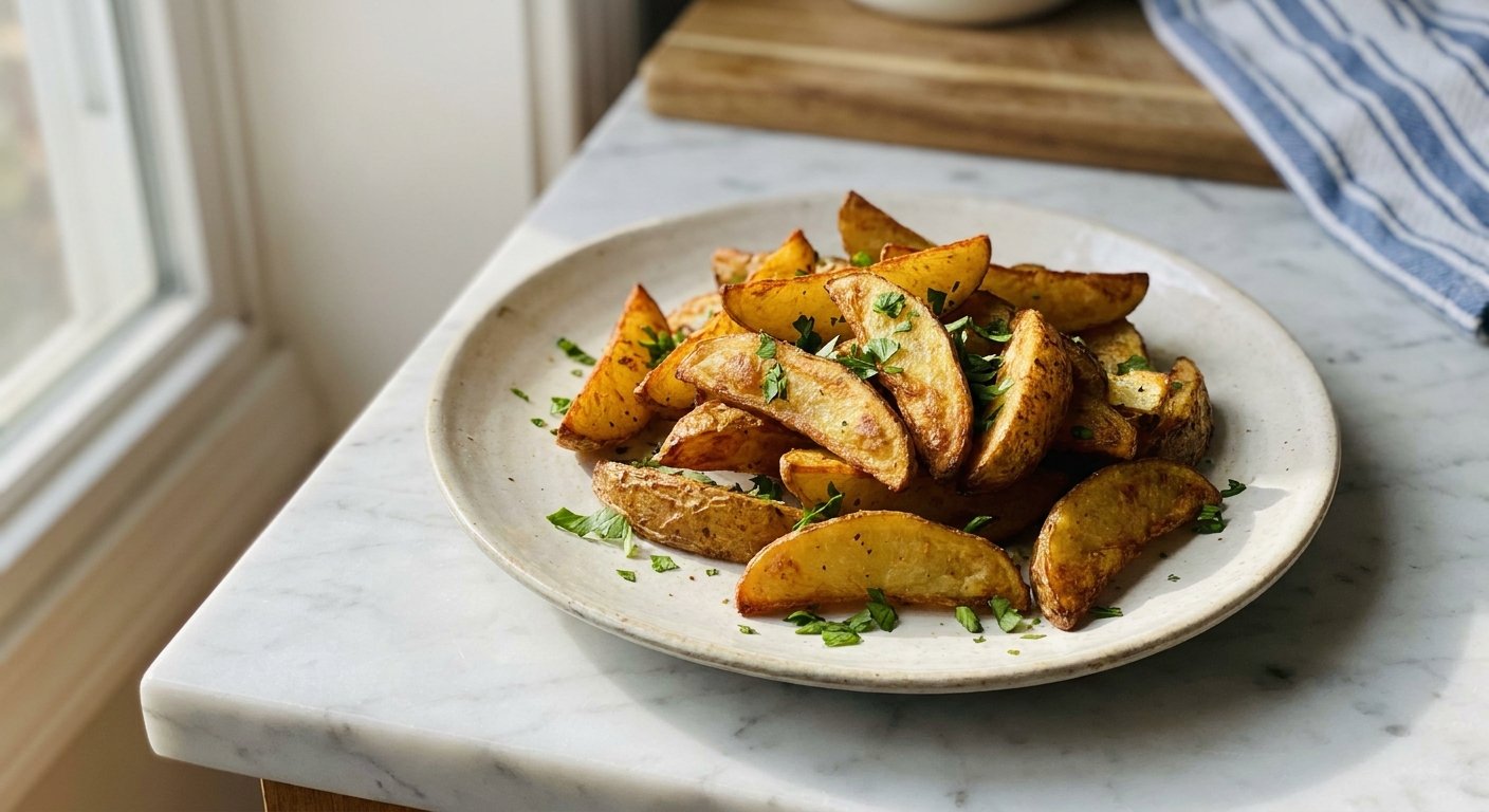 Quick & Crispy Potato Wedges for an Easy Weeknight