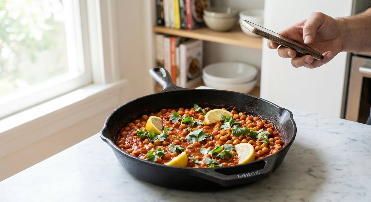 One-Pan Peri-Peri Chickpeas: Quick & Flavourful Dinner