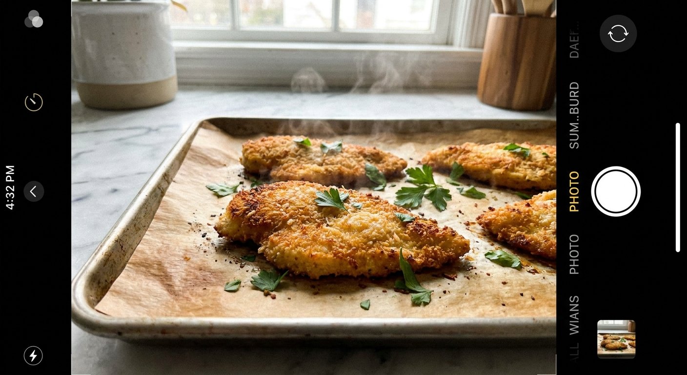 Crispy Parmesan Chicken in 30 Mins – Quick Dinner